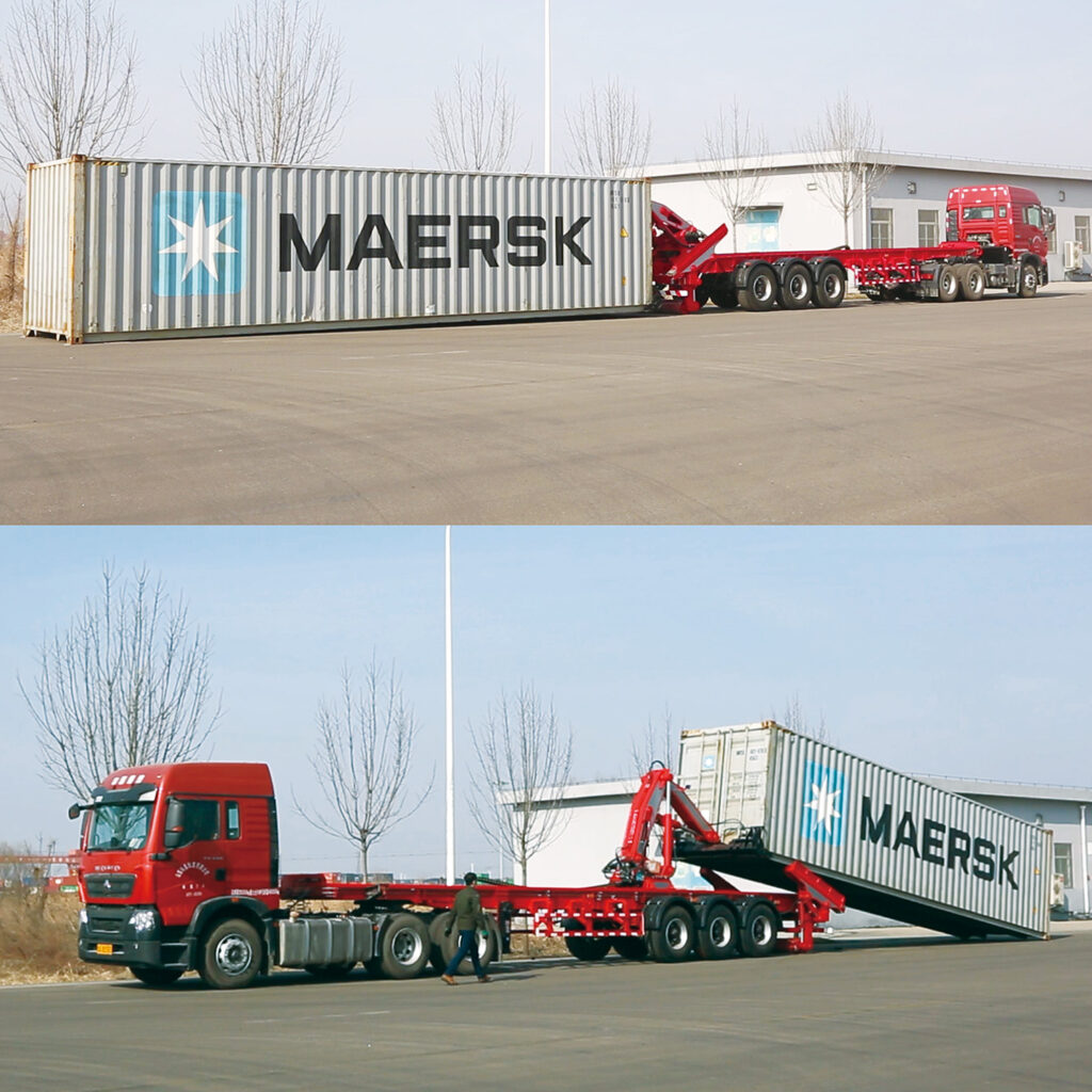 Container Self-loading and Unloading Truck – steyrchina